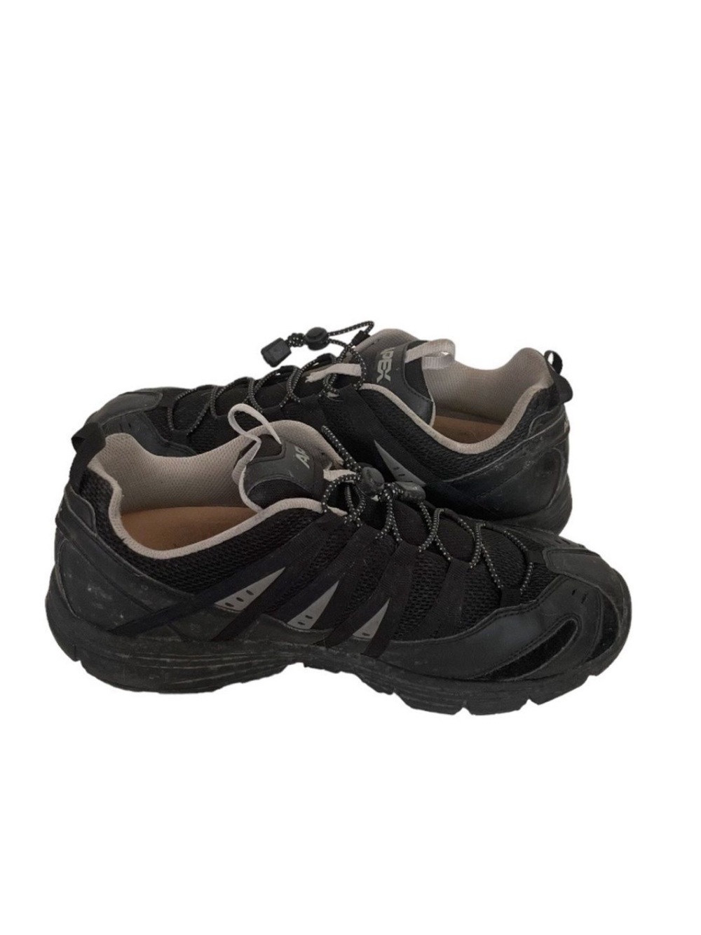 APEX Athletic Bungee Active Shoe A5000 Black Mens Size 11.5 Hiking Walking